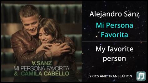 mi persona favorita lyrics